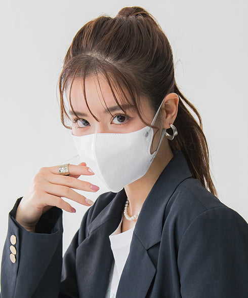 3Dマスク 立体 血色マスク 20枚入り 3層不織布 バイカラー 立体マスク 蒸れない 小顔マスク 耳が痛くない 肌に優しい花粉症対策 使い捨て 大人用マスク8色 11KZ-3DB20