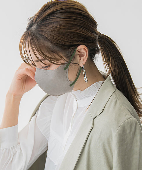 3Dマスク 立体 血色マスク 20枚入り 3層不織布 バイカラー 立体マスク 蒸れない 小顔マスク 耳が痛くない 肌に優しい花粉症対策 使い捨て 大人用マスク8色 11KZ-3DB20