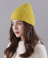 リブニット帽秋冬 シンプルニットビーニー レディース カラフルニットワッチキャップ 防寒ベーシック 小顔帽子韓国風 暖かいペアルック帽 無地カップル帽ユニセックス 1FENGJ-001