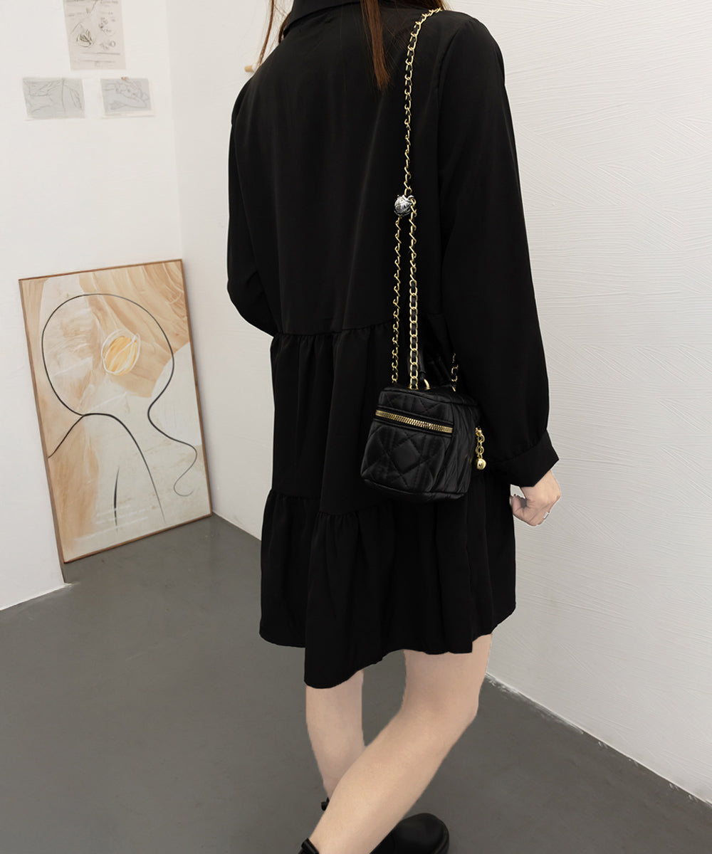ティアードチュニックシャツ フレアシャツ 詳細画像31
