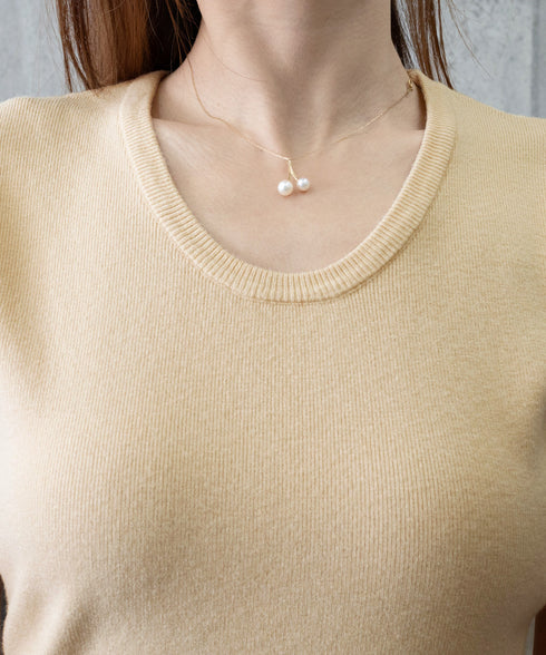 ニットTシャツ レディース 韓国風 夏服 Uネック プルオーバー 着やせ 大人カジュアル インスタ映え シンプルカットソー おしゃれ半袖トップス リラックス 無地 1CHIC-001