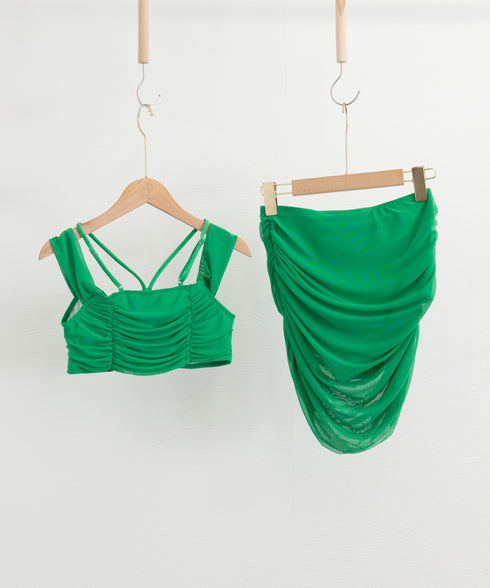 ビキニ水着 セクシーシャーリング水着夏海 オフショルダー水着 レディース 2way ホルター水着セット 露出控えめ 大人可愛いハイウエスト お洒落スイムウェア 1DERUI-001