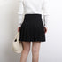 プリーツミニスカート ハイウエスト韓国 インナーパンツ付き 秋冬Aラインスカート レディース 普段着 ショート丈スカート お洒落 ボトムス きれいめ 制服 1DIEL-001