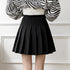 プリーツミニスカート ハイウエスト韓国 インナーパンツ付き 秋冬Aラインスカート レディース 普段着 ショート丈スカート お洒落 ボトムス きれいめ 制服 1DIEL-001