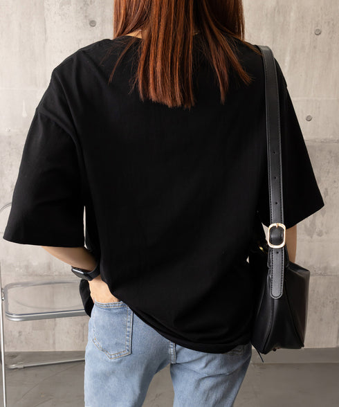 ビッグtシャツ レディース 半袖トップス 韓国風 イラストtシャツ おしゃれ カジュアルトップス 春夏 ドロップショルダーt ゆったり 着やせ 猫プリントtシャツ 1GJYS-001