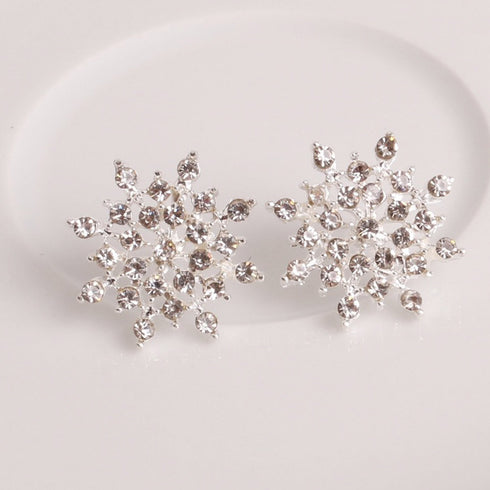 ピアス レディース 雪の結晶 ピアス レディース 雪の結晶 スノーフレークピアス 華奢 アクセサリー 小物 1GTUO-001