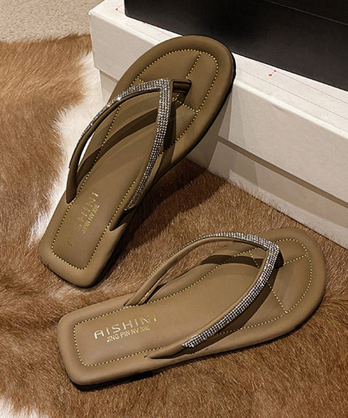 キラキラ トングサンダル レディース夏靴 フラットサンダル 軽量歩きやすい ぺたんこストラップサンダル おしゃれ きらきら可愛い 履きやすい 美脚サンダル 韓国風 1JL-002