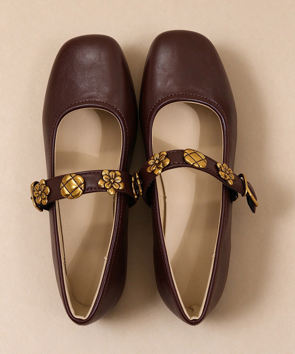 クラシカルモチーフメリージェーンパンプス