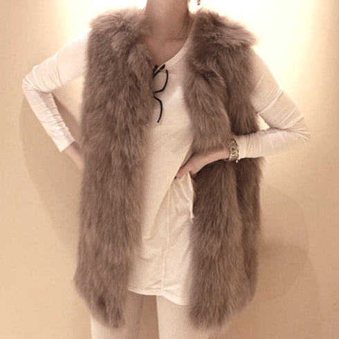 ファー ベスト レディース ジレ ファ ファー ベスト レディース ジレ ファ チョッキ ベスト 前開き 毛皮 ベスト 秋冬 アウター レディース 1JUSHI-001