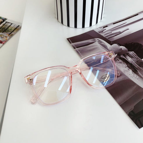 ブルーライトカットメガネ レディース ブルーライトカットメガネ レディース 黒縁 パソコンメガネ 伊達メガネ ビックフレームおしゃれ PCめがね ユニセックス 1MIMAN-003