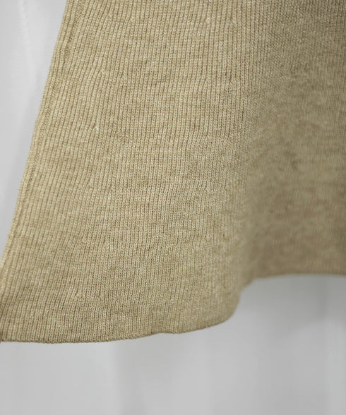 ニットワンピース ミニ丈 裾フレアワンピ ペプラムワンピース 韓国 裾フリルワンピ 秋冬ショートワンピース 袖スリット カジュアルきれいめ ミニニットドレス 無地 1MRJ-008