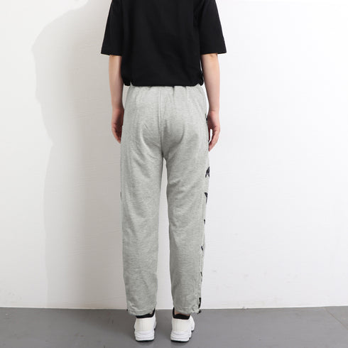 スウェットパンツ サイドバタフライ ロングパンツ レディース 韓国 サイドライン ドローストリング ジャージ 蝶々 ハイウエスト ワイドパンツ ゆったり 1PSH-001