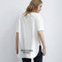 ロングtシャツ レディース 韓国 ロゴT 英字ロゴカットソー サイドスリット 体型カバー ゆったりトップス 半袖プルオーバー ビッグシルエット おしゃれ 夏服 1RIRIT-028