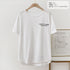 ロングtシャツ レディース 韓国 ロゴT 英字ロゴカットソー サイドスリット 体型カバー ゆったりトップス 半袖プルオーバー ビッグシルエット おしゃれ 夏服 1RIRIT-028