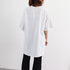 チュニックtシャツ レディース スリット ゆったり カットソー 韓国 半袖 サマーTシャツ オーバーサイズ シンプル ロング丈トップス 体型カバー 着やせ 夏服 1RIRIT-045