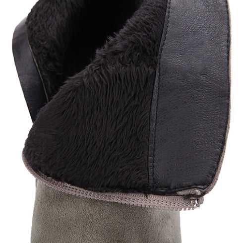 ショートブーツ レディース ショートブーツ レディース スエードブーティ 裏起毛 ポインテッドトゥ 太ヒール 靴 1SHUYU-001