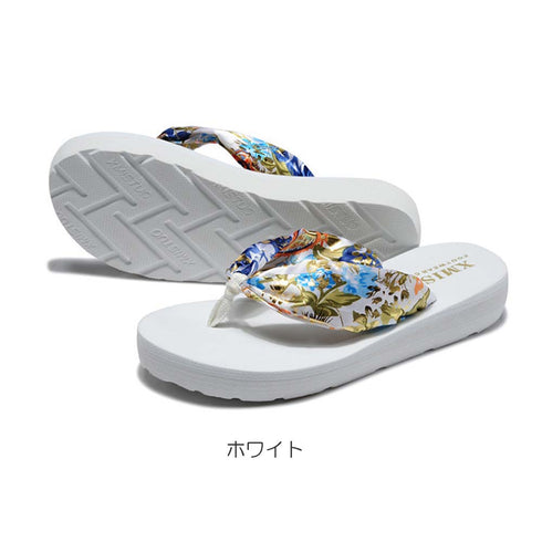 トングサンダル レディース トングサンダル レディース ビーチサンダル 軽量 ボヘミア風サンダル リゾートスリッパ夏 1WLONG-001