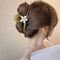 花 ヘアクリップ 大きめ バンスクリップ フラワーモチーフ ヘアアクセサリー しっかり挟める髪留め レディース 髪飾り オルチャン ヘアアレンジ 大人かわいい 1WUTOU-005