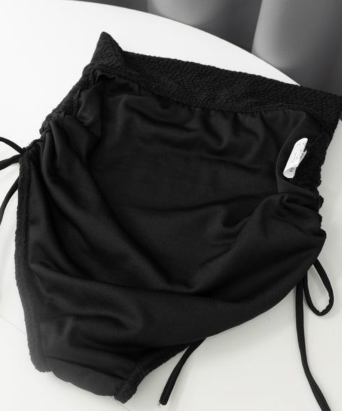 ビキニ水着3点セット カーディガン韓国風 セパレート水着 ハイウエストショーツ シアーカーディガン 日焼け防止スイムウェア 海水浴 オトナ女子 盛れる水着 着やせ 1WUZX-004