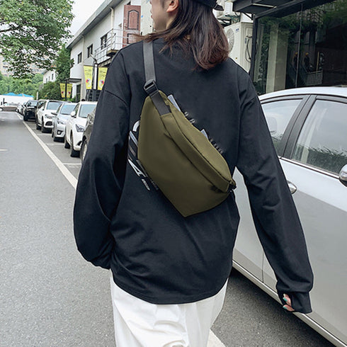 ボディバック 軽量 ウエストバッグ 韓国 ユニセックス オルチャン ウエストポーチ ショルダーバッグ レディース 斜めがけ 大人 小さめ バックパック おしゃれ 1XIUF-039