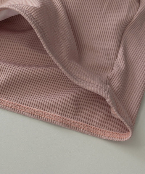 水着レディース ビキニ2点セット 韓国風 可愛いタンキニ リブ編み水着 大人ガーリー セパレート水着 露出控えめ スイムウエア おしゃれビーチウェア 夏海リゾート 1XUYUE-005