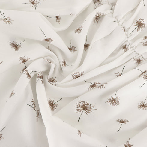 フレア シャツブラウス レディース 夏服 ボリューム袖 柄シャツ トップス 着やせ ゆったり Vネック シフォンブラウス パフスリーブ カジュアル 大人エレガント 1ZHJF-018