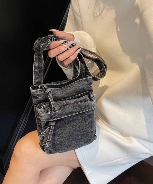 韓国風デニム ミニショルダーバッグ可愛い ミニバッグレディース デニムバッグウォッシュ加工 ショルダーバッグヴィンテージ風 カジュアル 斜め掛けバッグ サブバッグ 21BAOBAO-034