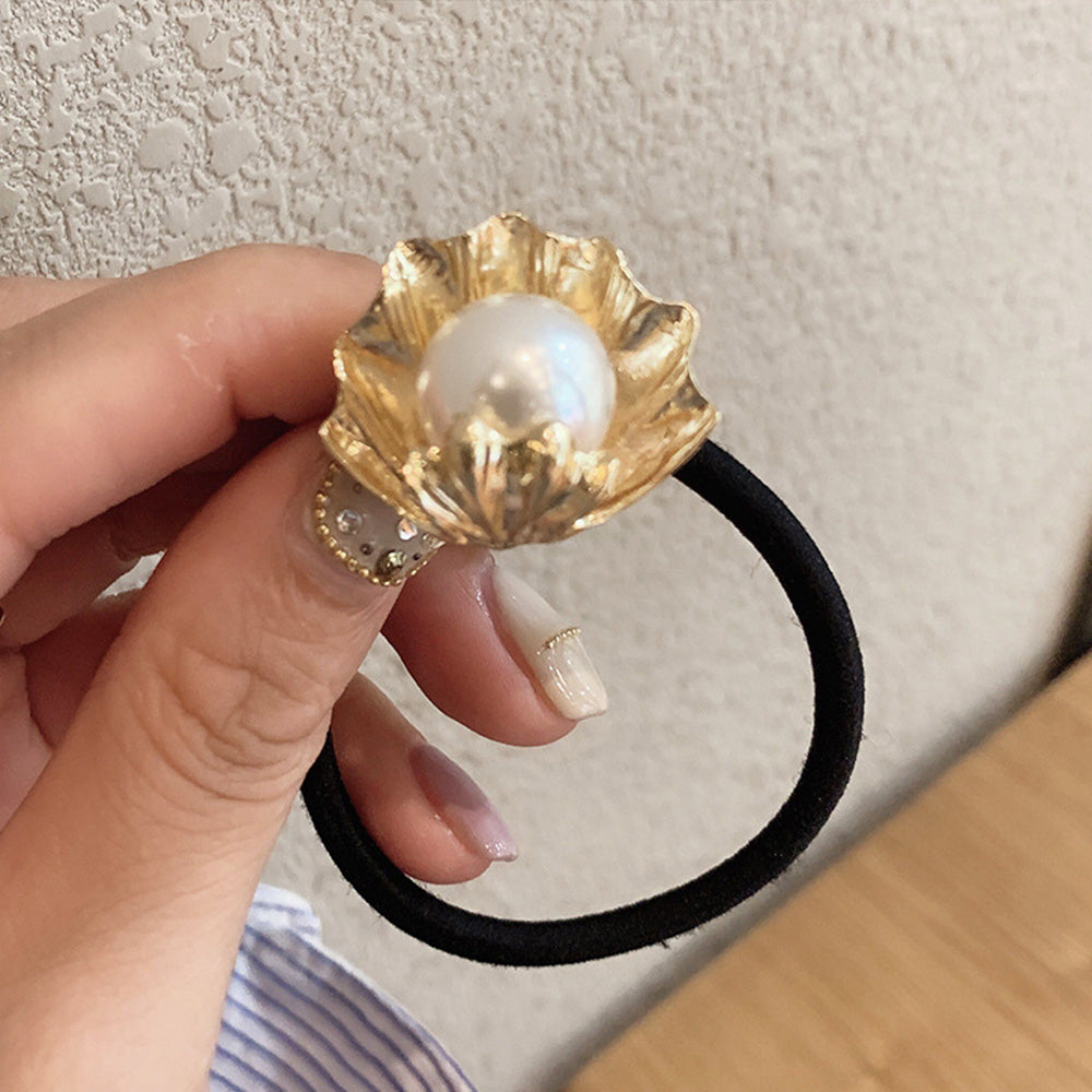 ヘアゴム ヘアアクセサリー レディース シェル形