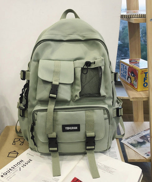 リュックサック男女兼用バックパック大容量 おしゃれディバッグ ユニセックス a4 マザーズリュック カジュアル 通勤通学バッグ旅行遠足 学生かばんアウトドア韓国風 21BAOBAO-025