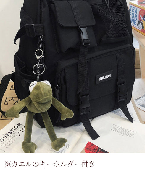 リュックサック男女兼用バックパック大容量 おしゃれディバッグ ユニセックス a4 マザーズリュック カジュアル 通勤通学バッグ旅行遠足 学生かばんアウトドア韓国風 21BAOBAO-025