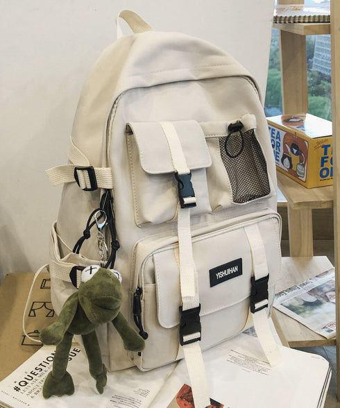 リュックサック男女兼用バックパック大容量 おしゃれディバッグ ユニセックス a4 マザーズリュック カジュアル 通勤通学バッグ旅行遠足 学生かばんアウトドア韓国風 21BAOBAO-025