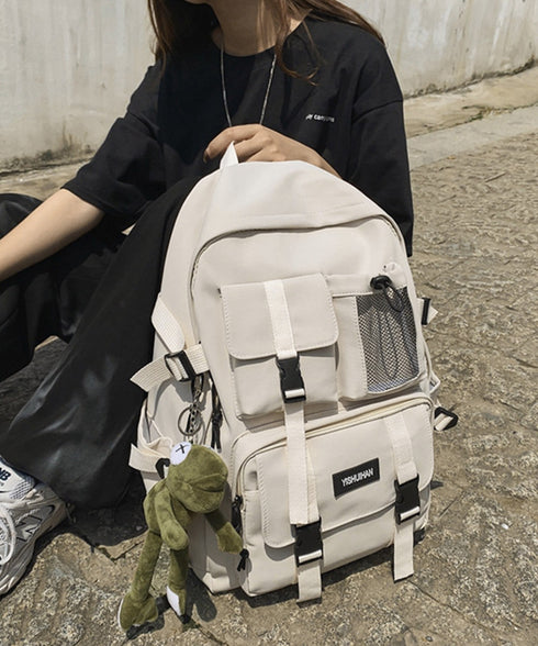 リュックサック男女兼用バックパック大容量 おしゃれディバッグ ユニセックス a4 マザーズリュック カジュアル 通勤通学バッグ旅行遠足 学生かばんアウトドア韓国風 21BAOBAO-025