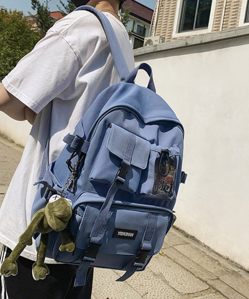 リュックサック男女兼用バックパック大容量 おしゃれディバッグ ユニセックス a4 マザーズリュック カジュアル 通勤通学バッグ旅行遠足 学生かばんアウトドア韓国風 21BAOBAO-025