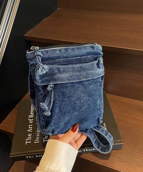 韓国風デニム ミニショルダーバッグ可愛い ミニバッグレディース デニムバッグウォッシュ加工 ショルダーバッグヴィンテージ風 カジュアル 斜め掛けバッグ サブバッグ 21BAOBAO-034