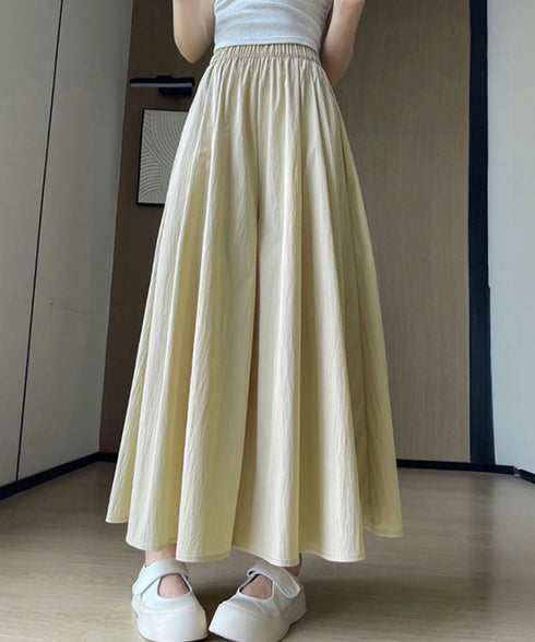 ワイドパンツ 冷感キュロットパンツ春夏秋 きれいめガウチョパンツ ハイウエストフレアパンツ 薄手イージーパンツ軽いスカーチョスカンツ 楽ちんパンツトレンドボトムス 21KUZI-022