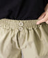 ハイウエストショートパンツ 美脚見え無地 レディースきれいめショートパンツ ウエストゴム 楽ちんパンツ 夏コーデ 大人カジュアル 韓国ファッショントレンドボトムス 21KUZI-025