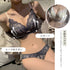 花柄レースブラショーツセット セクシー ブラジャーショーツ 上下セット フロントリボン ノンワイヤー ランジェリー 盛れる 韓国風 インナー 3/4カップ 美胸 21NEIYI-022