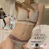 ブラジャーショーツセットノンワイヤー下着 レース 下着セット 盛れる 谷間 セクシーランジェリーセット 谷間 盛れる 人気 ラクチン 肌着 可愛い インナー 21NEIYI-025