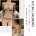ブラジャーショーツセットノンワイヤー下着 レース 下着セット 盛れる 谷間 セクシーランジェリーセット 谷間 盛れる 人気 ラクチン 肌着 可愛い インナー 21NEIYI-025