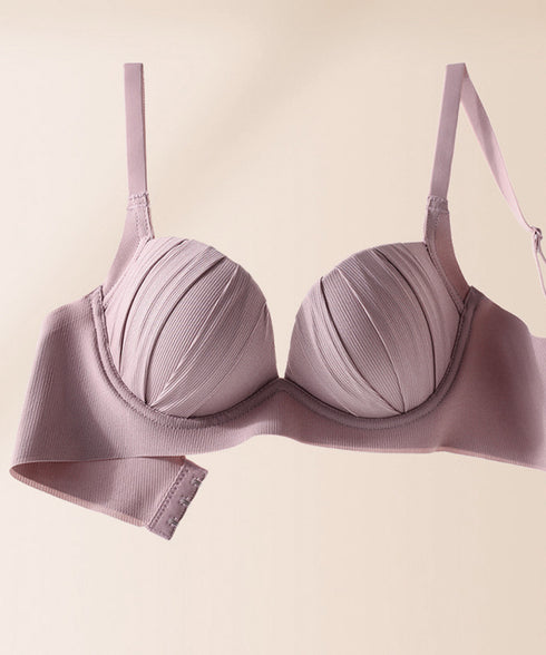 セクシーランジェリーセット ノンワイヤー ブラジャーショーツセット バスト盛れる ブラショーツセット 小胸 ワイヤレスブラ 脇高ブラ 女性下着 シームレスショーツ 21NEIYI-042