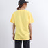 英字ロゴプリント半袖Tシャツスリット入り ラウンドネックTシャツ レディース ゆったり プルオーバー 体型カバー 半袖 大人カジュアル 前後差 夏服 韓国風 通学 21SHANGYI-050