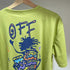 プリントTシャツ チュニックロンt 半袖 バックプリントTシャツ レディース オーバーサイズ カットソー オルチャン 韓国風 ロングtシャツ ビッグシルエット 白 21SHANGYI-070
