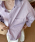 シャツレディースオーバーサイズ長袖シャツ シンプルシャツ全9色 オフィスカジュアル ベーシックシャツ 重ね着 無地トップスチュニック羽織り 体型カバー 春夏秋 服 21SHANGYI-092