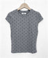 ドット柄tシャツレディース 半袖トップス tシャツ半袖コンパクトTシャツ カットソー半袖 韓国風 フィットトップス細見え フレンチスリーブTシャツ 大人可愛い夏服 21SHANGYI-102