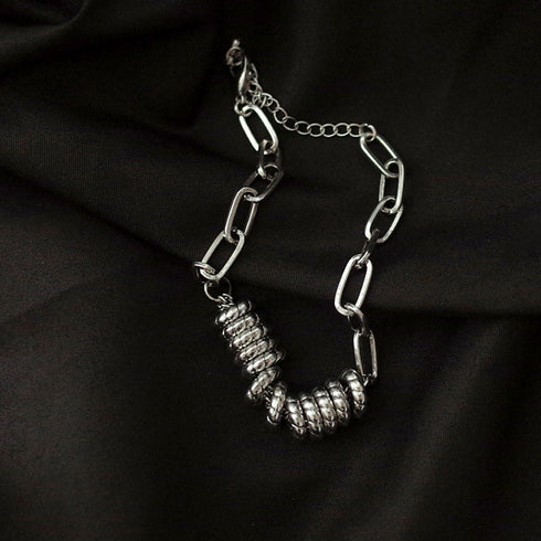 チェーン ブレスレット メタル ハート アクセサリー レディース 重ね付け おしゃれ ジュエリー 留め具 着脱簡単 シンプル 着こなし プレゼント 贈り物 21SHIPIN-015