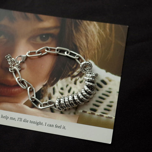 チェーン ブレスレット メタル ハート アクセサリー レディース 重ね付け おしゃれ ジュエリー 留め具 着脱簡単 シンプル 着こなし プレゼント 贈り物 21SHIPIN-015