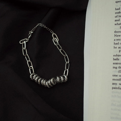 チェーン ブレスレット メタル ハート アクセサリー レディース 重ね付け おしゃれ ジュエリー 留め具 着脱簡単 シンプル 着こなし プレゼント 贈り物 21SHIPIN-015