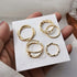 マルチデザイン リングセット レディース 指輪 重ね付け アクセサリー 韓国風 シルバー シンプル 大人かわいい ギフト ボリューム ゴールド プチプラ 20代 21SHIPIN-019