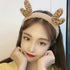 カチューシャレディース洗顔可愛いふわふわ ヘアアクセサリー 鹿の耳 大人 韓国風 カチューシャ 仮装用髪飾りグッズ 幅広 痛くない ヘアアクセ ヒョウ柄 前髪留め 21SHIPIN-053