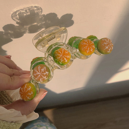 樹脂ヘアクリップ大人っぽいまとめ髪お洒落 花 バンスクリップ 大きめ 髪留め 大人女性 ヘアアクセサリー 人気プレゼント オフィス雑貨 オルチャン ヘアアクセ 春 21SHIPIN-054